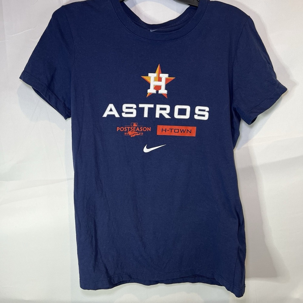 Houston Astros Nike 2022 Authentic Collection Postseason Dugout Med Shirt, Large